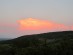 C'est un petit cumulo-nimbus au coucher du soleil.