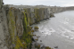 Falaises verdies.