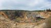 Partie extérieure de la mine de cuivre.