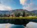 Vue sur le camping.